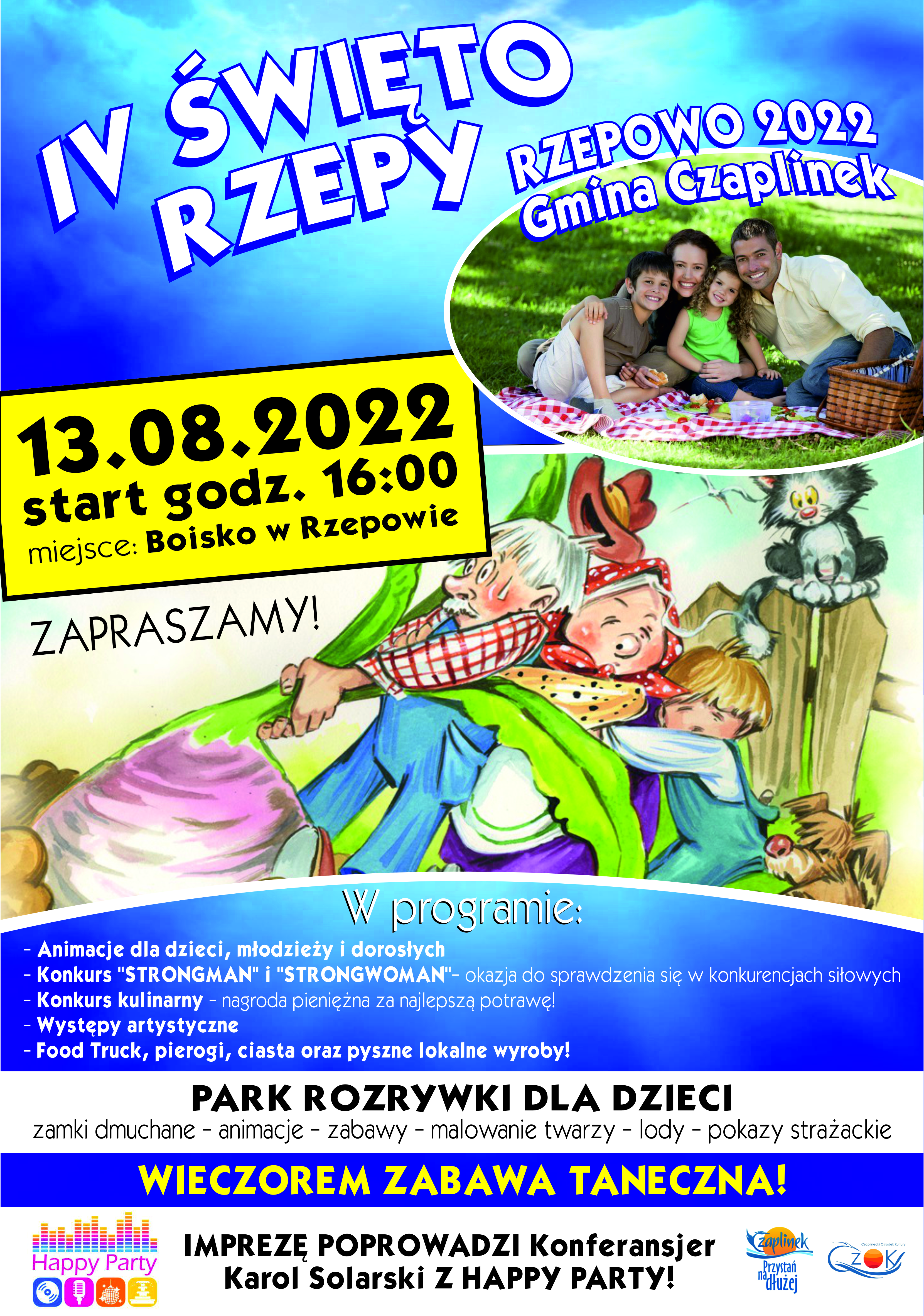 13.08.2022 Święto Rzepy