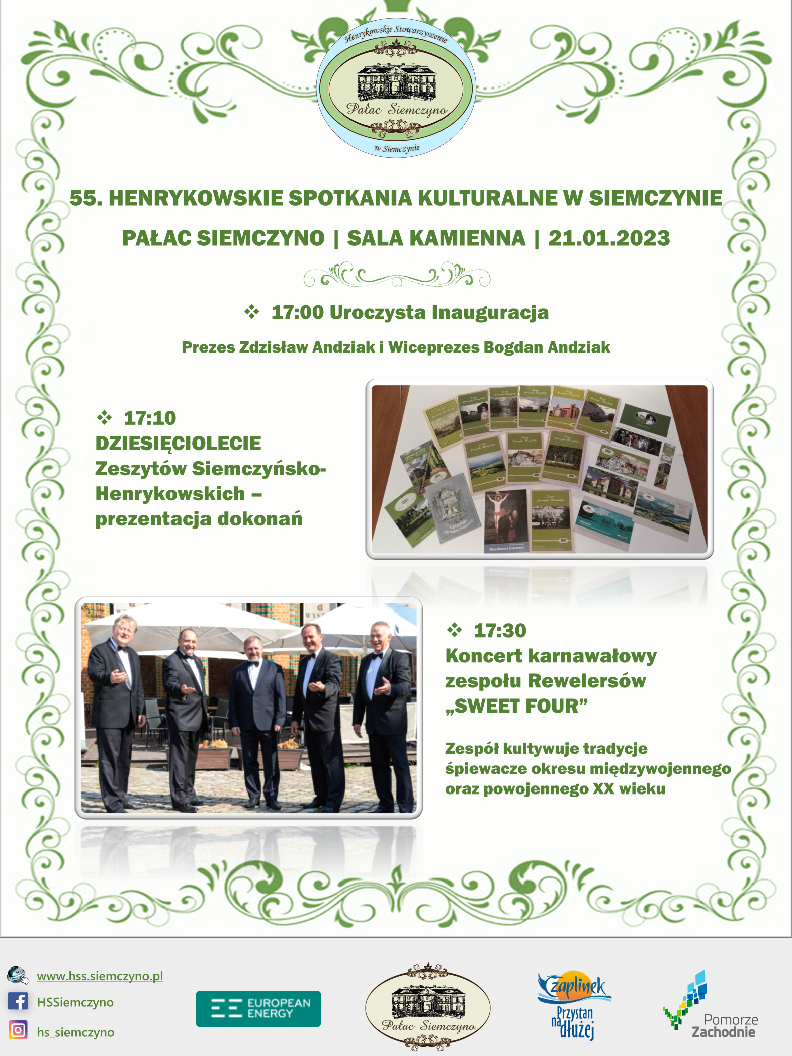 55. Henrykowskie Spotkania Kulturalne plakat min