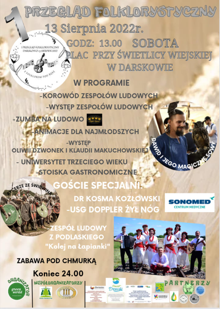 plakat przegląd zespołów