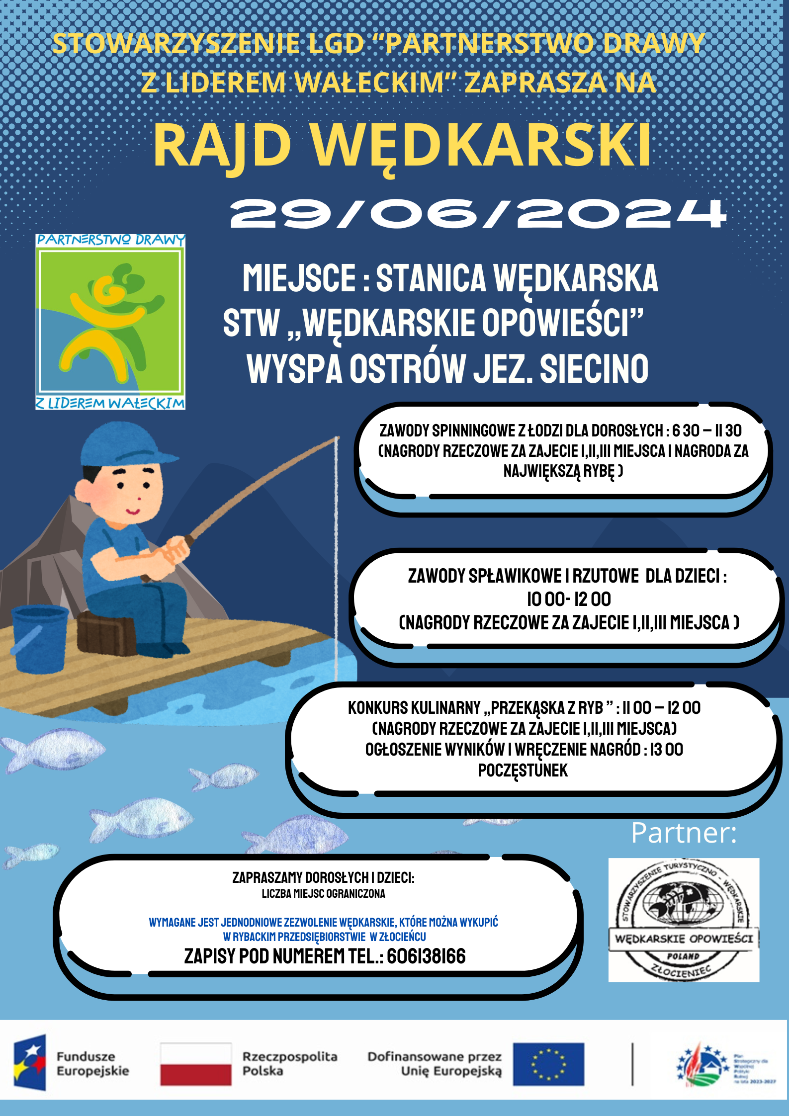 plakat wędkarski