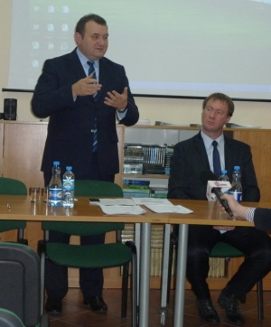 Minister Gawłowski w Złocieńcu