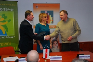 Uroczyste podpisanie um&oacute;w